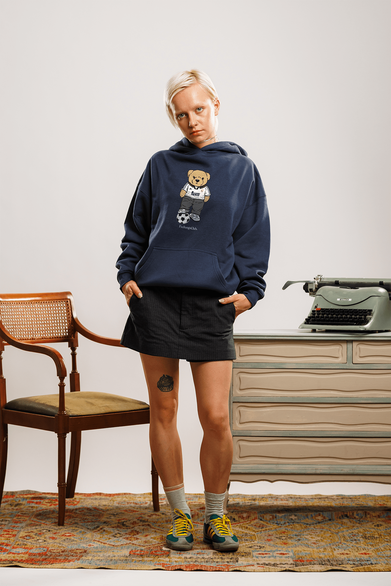 Sudadera "Pacho Vikingo" - Azul Marino - Pachanga Club