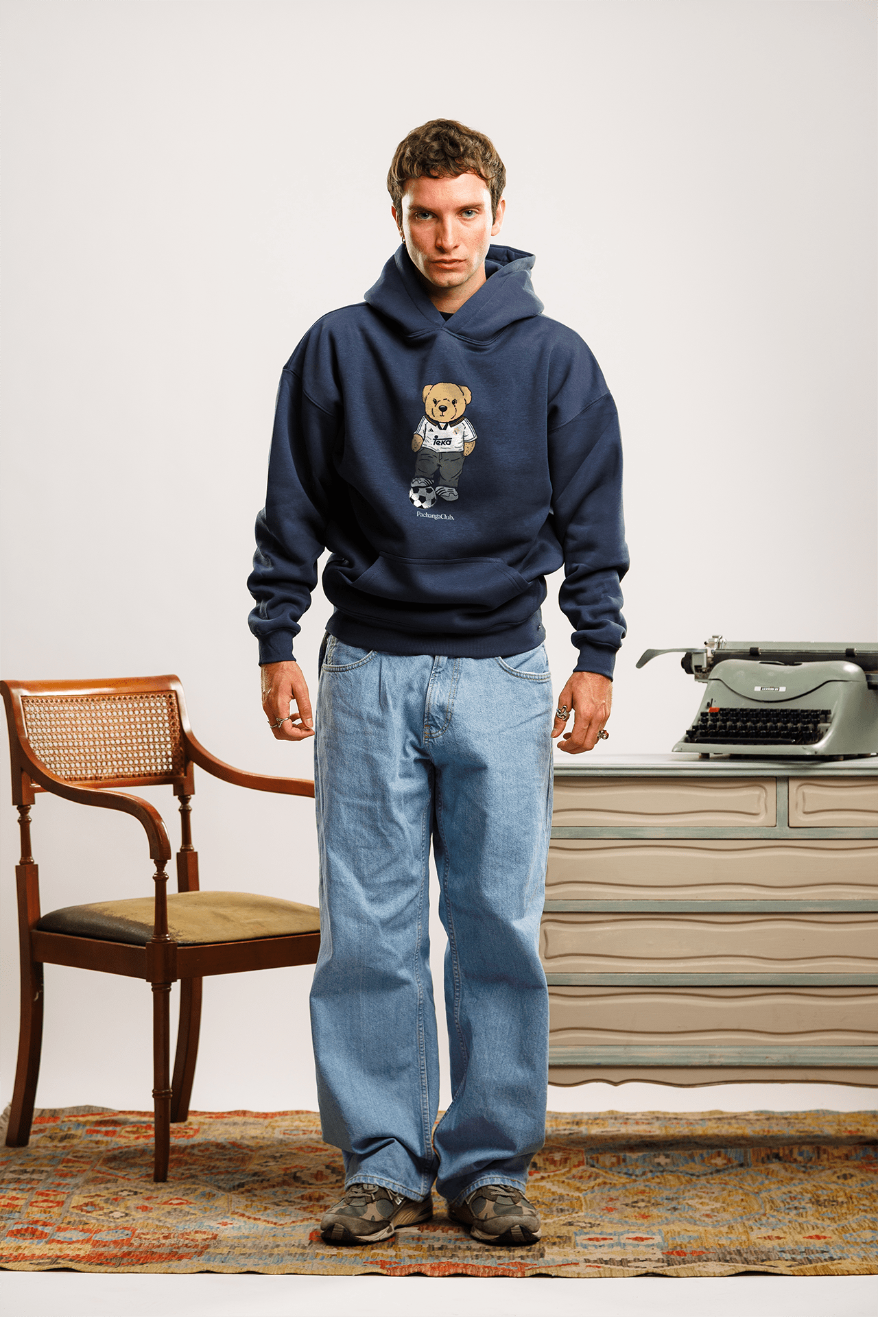 Sudadera "Pacho Vikingo" - Azul Marino - Pachanga Club