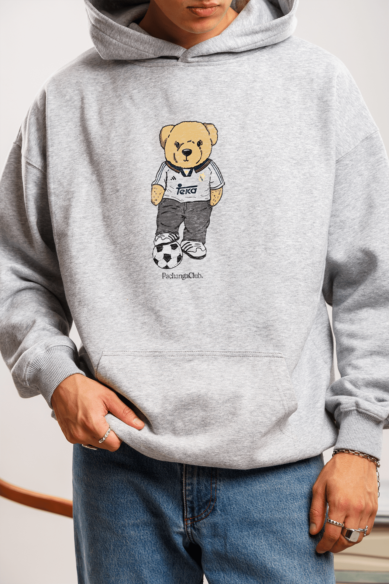 Sudadera "Pacho Vikingo" - Gris - Pachanga Club