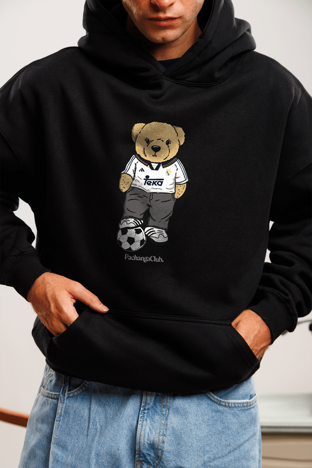 Sudadera "Pacho Vikingo" - Negro - Pachanga Club