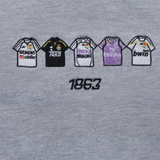 Sudadera Equipaciones Históricas Merengues - Gris