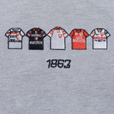 Sudadera Equipaciones Históricas Sevillistas - Gris